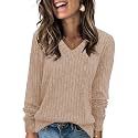 Zeagoo Long Sleeve Shirts for Women V