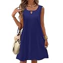 Zeagoo Womens Casual Summer Dresses 2025 Boho