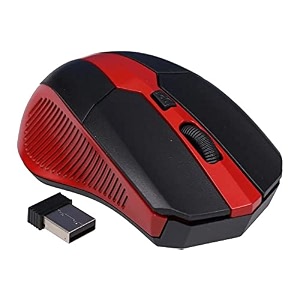 zebion glider candy wireless mouse blackampred smooth gliding 4g wireless technology range upto 10 meters pack of 2