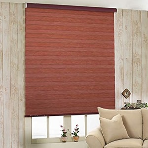 zebra blinds polyester curtain for windows or outdoor dcor wood w115 x h150 cm