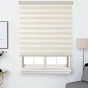zebra blindsroller blinds for windows home dcor windows zebra blinds for window roller blinds room darkening roller blinds for home office w96 xh150cm ivory