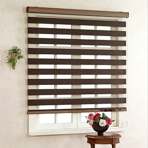 zebra blindsroller blinds for windows home dcor windows zebra blinds for window roller blinds room darkening roller blinds for home office w97 xh140cm coffee