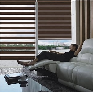 zebra blindsroller blinds for windows home dcor windows zebra blinds for window roller blinds room darkening roller blinds for home office w97 xh180cm coffee