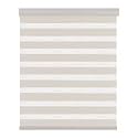 Zebra Blinds/Roller Blinds for Windows Home Décor Windows Room Darkening Roller Blinds for Home, Office (W110 XH130CM, Ivory)