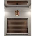 Zebra Blinds/Roller Blinds for Windows Home Décor Windows Zebra Blinds for Window Blinds Room Darkening Roller Blinds for Home, Office (W180 XH130CM, Wood)