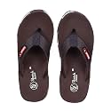 Zebra Mens Rubber Slippers Daily Use Flat