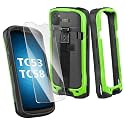 for Zebra TC53 TC58 Protective Case Cover with Handstrap &amp; Tempered Glass