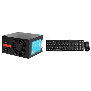 zebronics 450w black gold power supply with 3x sata connectors 2x molex 80mm built-in fan extra l