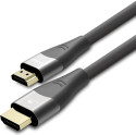 ZEBRONICS HDMI Cable 2 m ZEB-HAA2021 HDMI version 2.1 cable with 8K @ 60Hz, 4K @ 120Hz, eARC & CEC support, 3D compatible, 2 meters length, 48Gbps max