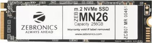 zebronics m2 nvme ssd 256 gb laptop all in one pcs desktop black m2 internal solid state drive ssd zeb-mn26