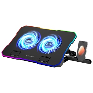 Zebronics NC6800 Laptop Cooling Pad Dual 120mm