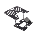 ZEBRONICS NS3500, Foldable, with Mobile Stand, upto 17 inch Laptop Ergonomic Cooling Pad with Adjustable Height (Black)