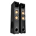 ZEBRONICS Octave Dolby Tower Speaker with 340W RMS Power, Wireless mic, Karaoke, 8” Subwoofer, 3 Way Design, HDMI ARC, Optical, Bluetooth 5.0, LED Display, Touch Panel & Remote Control