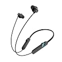 ZEBRONICS Yoga N2 RGB Neckband with 30H Playtime, ENC Mic, Upto 50ms Gaming Mode, Powerful Bass, Voice Assistant, IPX4, Dual Pairing, BT v5.2, Type C Port, Bluetooth Wireless Earphones with Mic(Black)