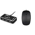 ZEBRONICS Zeb-100HB 4 Ports USB Hub for Laptop, PC Computers, Plug &amp; Play, Backward Compatible - Bla