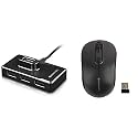 ZEBRONICS Zeb-100HB 4 Ports USB Hub for Laptop, PC Computers, Plug &amp; Play, Backward Compatible - Bla