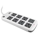 Zebronics Zeb-PS7520USB Extension Socket with 7 Universal sockets and 2 USB Ports with 4.8 Meters Power Cable