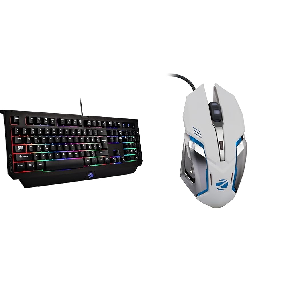 ZEBRONICS Zeb-Transformer K2 Gaming USB Keyboard, 104 Keys, Multicolor ...