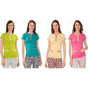 zebu women39s plain top pack of 4