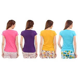 zebu women39s plain top pack of 4