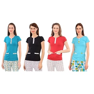 zebu women39s plain top pack of 4