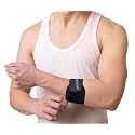 ZEDAN Neoprene Shoulder Support Strap | Double Lock Adjustable Stretch Strap | Brace Support for Injury Prevention Immobilizer, Dislocated AC Joint | For Men & Women | Universal Fit (Left Side)