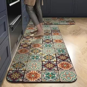 ZedX Rubber Kitchen Mat HEXAmulti Pack of
