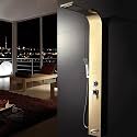 ZeeCry Shower Panel Thermostate Stainless Steel 5 in One, Tower System, Rainfall Shower, Body Massage Spray, 3 Function Hand Shower