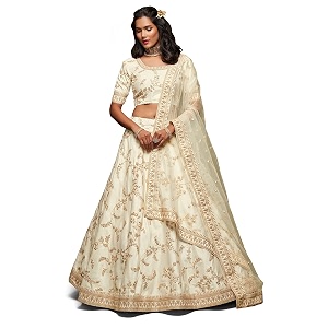 zeel clothing women39s art silk semi-stitched new lehenga choli with dupatta wedding-bridal-latest-designer-lehenga free size