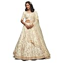 Zeel Clothing Women's Art Silk Semi-Stitched New Lehenga Choli with Dupatta (Wedding-Bridal-Latest-Designer-Lehenga; Free Size)