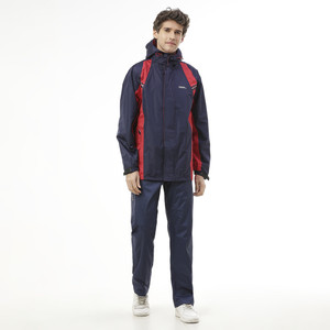 zeel colorblock men raincoat