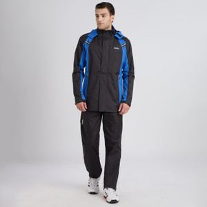 zeel colorblock men raincoat