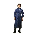 ZEEL Rain Coat for Men Waterproof for Bike Riders with Adjustable Hood along with Reflective back, Waterproof Rainwear Suit with Polyester Jacket and Pants, AZ04