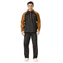 ZEEL Water Fighter Rain Coat for Men with Adjustable Hood, Polyester Waterproof Full Sleeves Top and Bottom Set Rainwear, Front Zip with Snap Button Flap, EWF87_EWF94_EWF79_EWF74_Parent