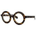 Zeelool Retro Thick Round Blue Light Blocking Glasses for Women Men Calhoun ZOA01776-02 Tortoise