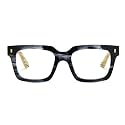 Zeelool Stylish Rectangle Eyeglasses Thick Glasses for Men with Clear Lens Eyewear Frames ZJGX239126