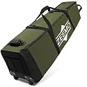 ZEEMO Full-Open Golf Travel Bag for Airlines, Wheeled Club Carrier Bag