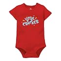 Zeezeezoo Little Fire Cracker Red Baby Onesie