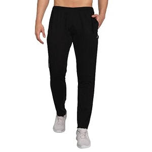 Zeffit Mens Slim Fit Track Pants Cotton