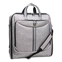 ZEGUR Premium travel garment bag. Carry-on for Men & Women. Hangs 4 Items
