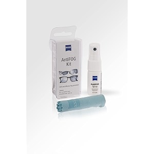 zeiss antifog kit 15ml - pack of 3  fog-free lens for up tp 72 hours  ideal for spectacles eyeglasses sunglasses camera lenses bike visors car mirrors windshields and swim goggles
