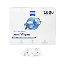 ZEISS Pre-Moistened Lens Cleaning Wipes, 1000 Count
