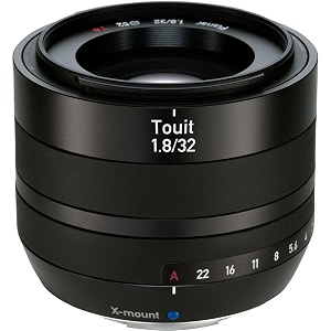 zeiss touit 1832 standard camera lens for fujifilm x-mount mirrorless cameras