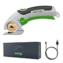 ZEITE Electric Cordless Scissors with Titanium Coated HSS Blades