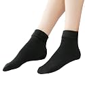 Zeki Velvet Winter Thermal socks for Women & Girls (Black)-(Pack of 01)