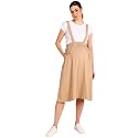 ZELENA Maternity Jersey Skirt for Women with