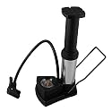 Zelvi Portable High Pressure Foot Air Pump Heavy Compressor Cylinder with Pressure Gauge Floor Pump for Motorbike, for Cars, Bicycle, Football, Cycle Pump