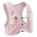 Zelvot Running Vest for Women Men, Hydration Vest with 500ml Soft Flask