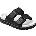 ZELYA Men39s Double Buckle Comfort Slide Sandals