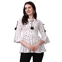 ZELZIS Women Crepe Fabric Dori Tunic